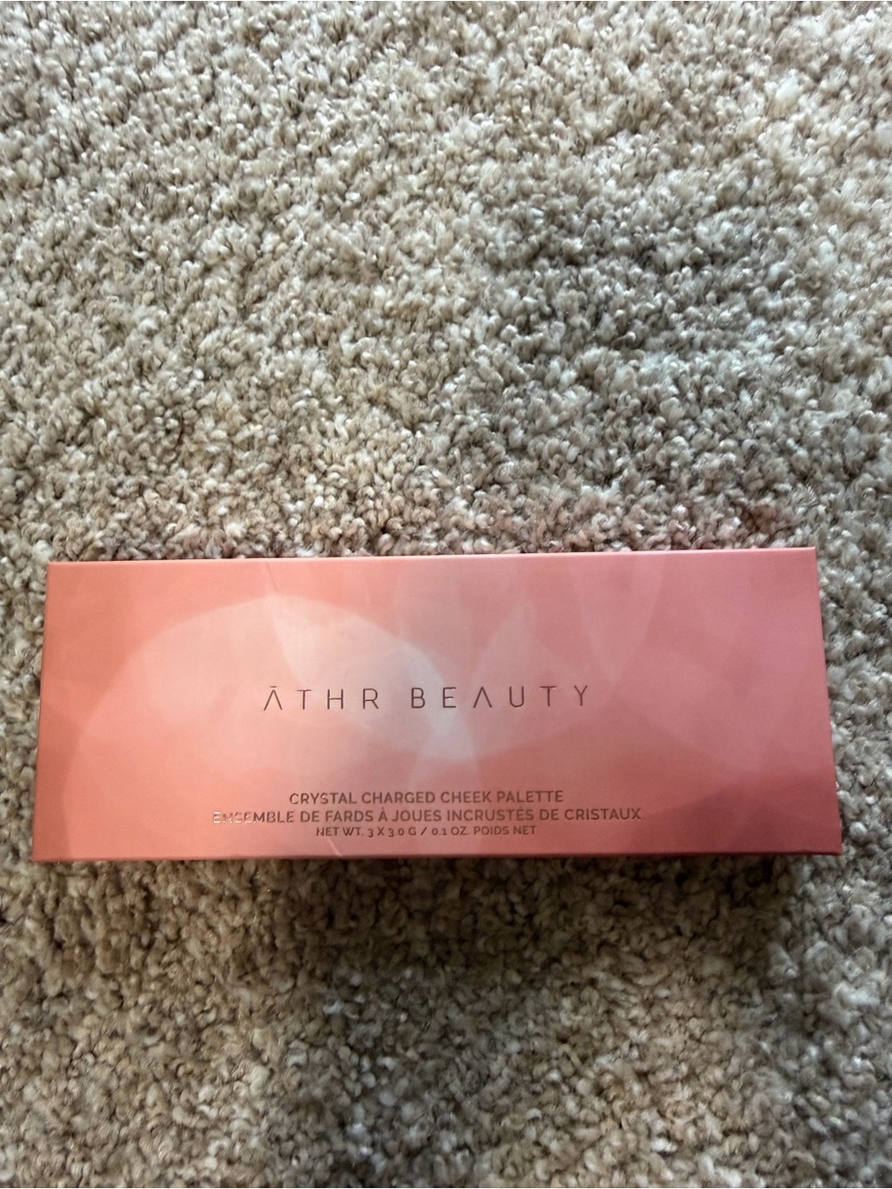 ATHR Beauty Crystal Charged Cheek Palette – Amber | New in Box